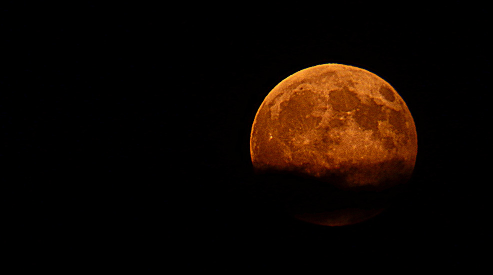 Eclipse moon